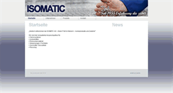 Desktop Screenshot of isomatic.ch